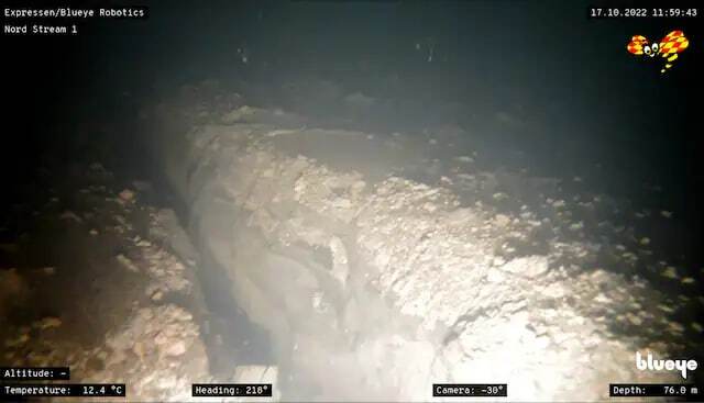 Первые кадры подводной съемки повреждений на "Северных потоках" публикует шведская пресса Политика, Новости, США, Россия, Украина, Россия и Украина, Северный Поток, Северный Поток-2, Диверсия, Швеция, Подводная съемка, Пресса, Длиннопост