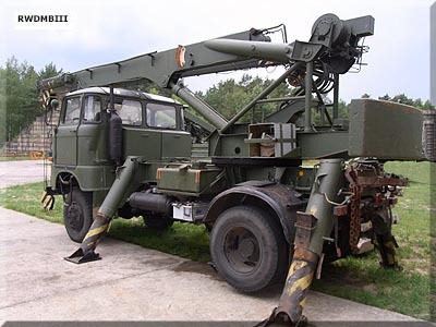 IFA W50 ADK(Autodrehkran) 70 NVA(People's National Army of the GDR) - My, GDR, Truck crane, Ifa, Longpost