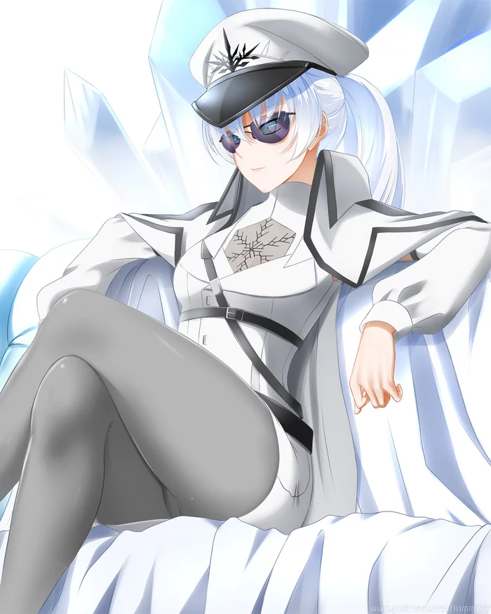 Weiss - NSFW, RWBY, Anime art, Anime, Art, Drawing, Weiss schnee, Labia, Kimmy77, Longpost