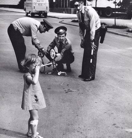 car accident - the USSR, Children, Employees, A bike, Past, Repeat