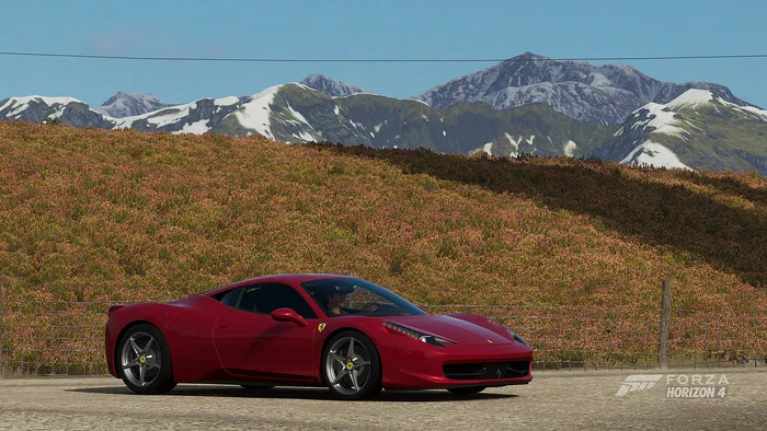 Forza horizon 4.Ferrari 458 Italia - My, Games, Forza horizon 4