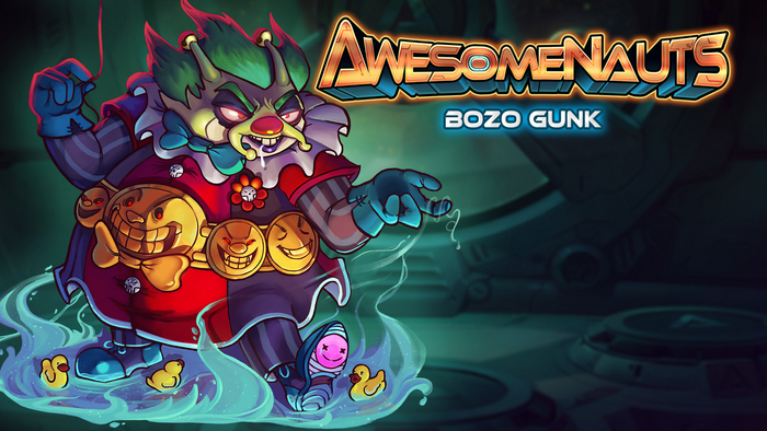[Steam] DLC:Awesomenauts - Bozo Gunk Skin  24  , Steam, DLC, , , 