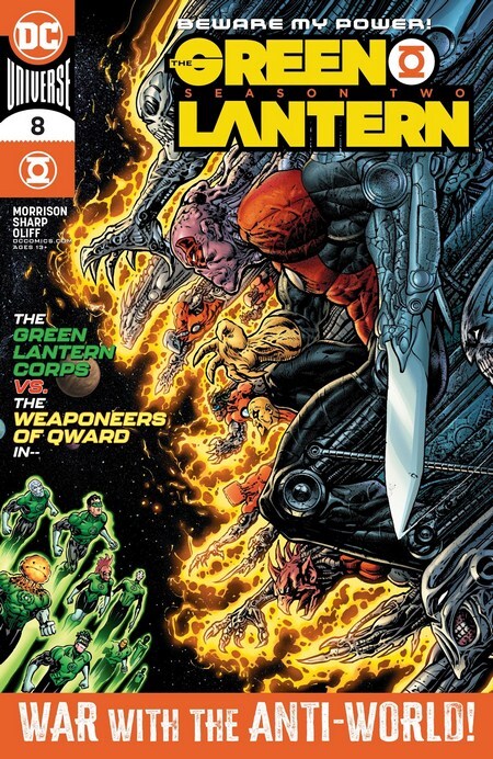 Dive into the comics: The Green Lantern season 2 #1-10 - the witty title of the post - My, Superheroes, Dc comics, Green light, Stubbornness, Comics-Canon, Longpost