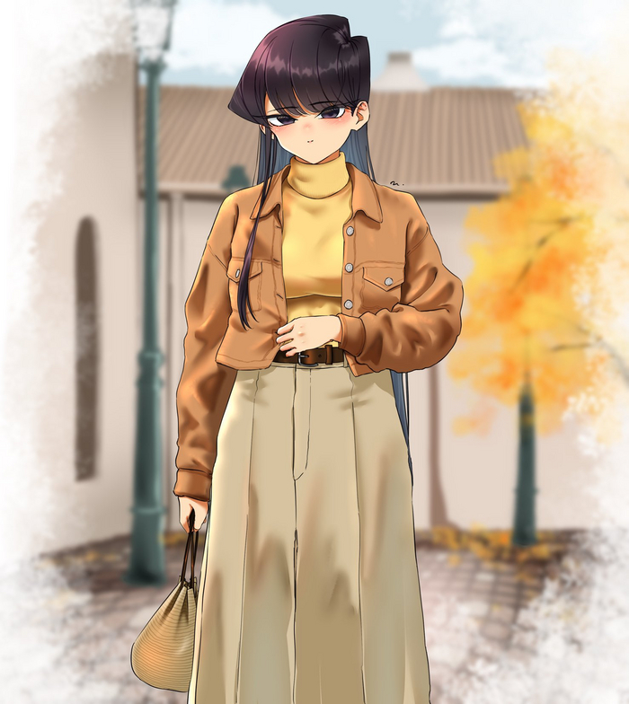 - Anime Art, , Komi-san wa Comyushou desu, Shouko Komi