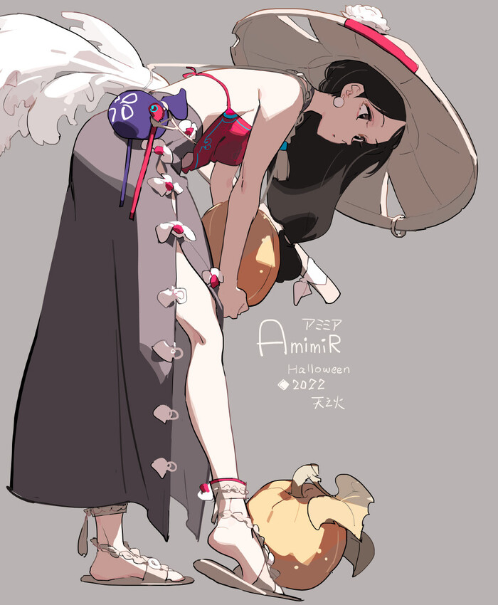 Halloween , ArtStation, , Original Character, , Anime Art, , Nnnnoooo007