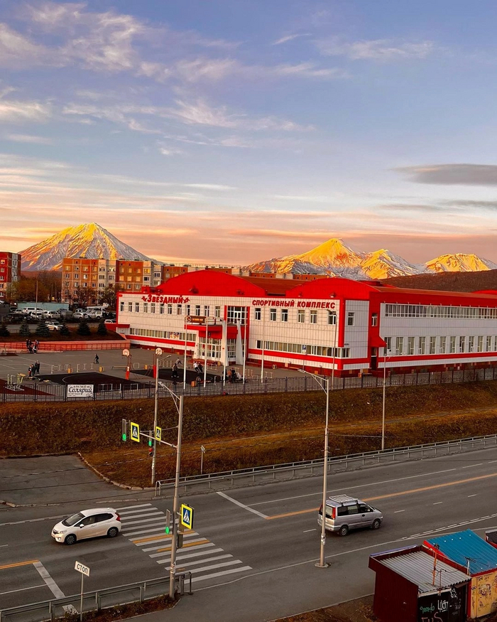 Закаты на Камчатке