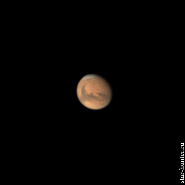 Марс, 19 октября 2022 года, 02:30 Марс, Планета, Астрофото, Астрономия, Космос, Starhunter, Анапа, Анападвор