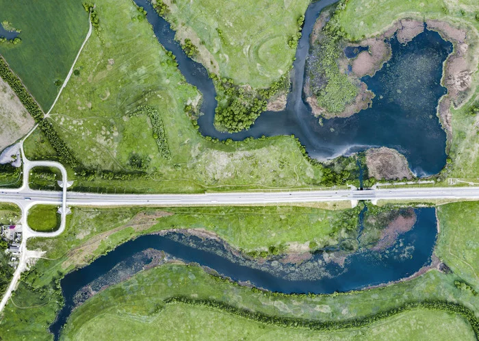 Sturgeon River - My, Quadcopter, Drone, Aerial photography, The photo, Photo hunting, River, Video, Longpost