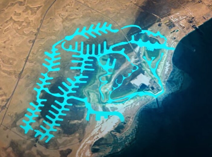 Чудо в пустыне. Или что делать когда у вас очень маленькая береговая линия Экология, Градостроительство, Урбанистика, Строительство, Гидравлика, Канал, Кувейт, Видео, YouTube, Длиннопост, Удивительное, Водоем Чудо в пустыне. Или что делать когда у вас очень маленькая береговая линия Экология, Градостроительство, Урбанистика, Строительство, Гидравлика, Канал, Кувейт, Видео, YouTube, Длиннопост, Удивительное, Водоем