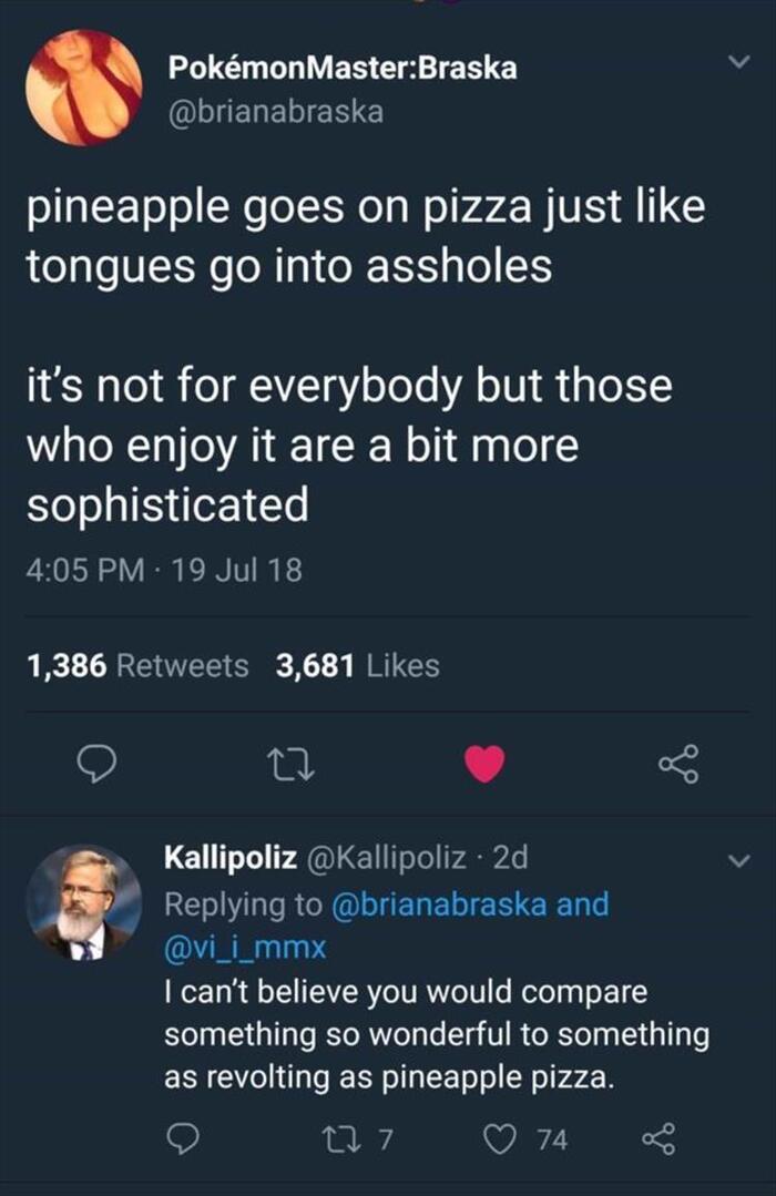 Tastes differ ,   , , X (Twitter), , 