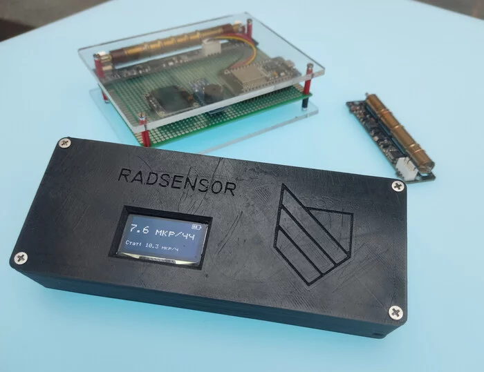 RadSensor v1.0. We assemble a portable personal dosimeter from ready-made components - My, Programming, With your own hands, Dosimeter, Homemade, Electronics, Arduino, Esp8266, Technics, 3D печать, Electrician, Longpost