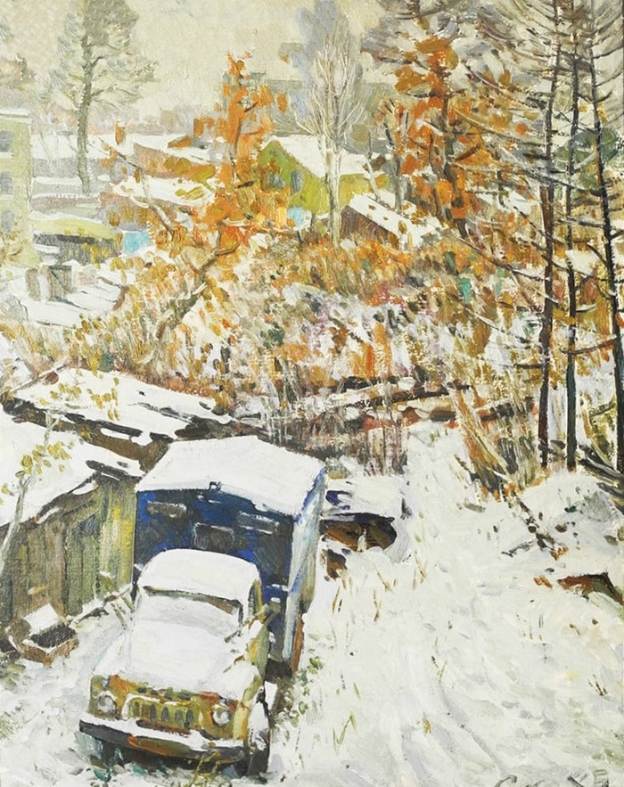 «Зима пришла. Люблино» 1985