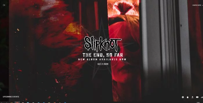 Meanwhile, about the sites - My, Slipknot, Html, Text