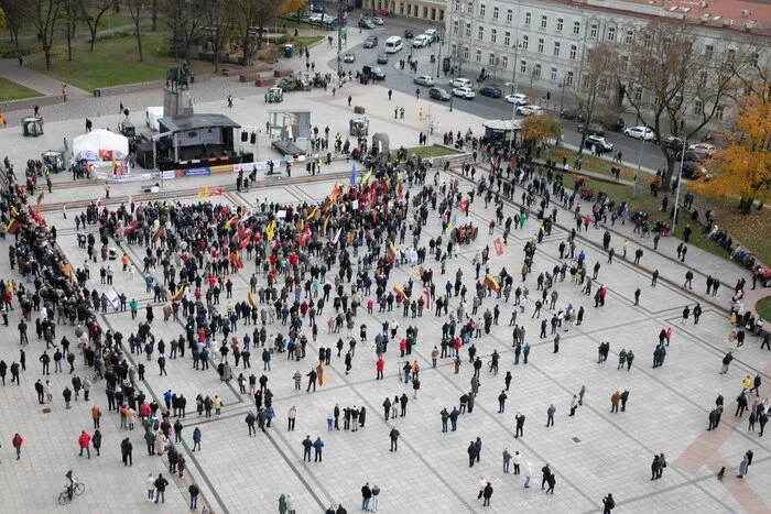 Continuation of the post Tomorrow a rally will be held in the capital of Lithuania - Politics, Lithuania, Rally, Protest, Reply to post