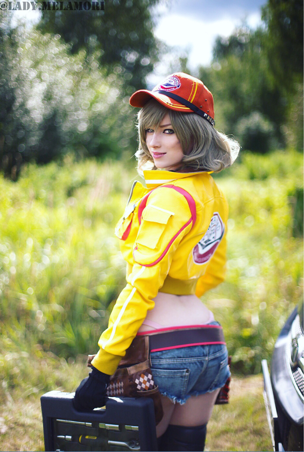 Косплей на Cindy из Final Fantasy - Моё, Косплей, Девушки, Final Fantasy, Cindy Aurum, Длиннопост