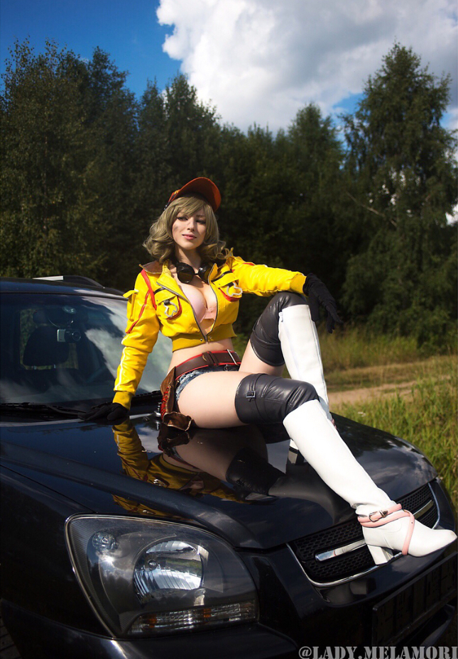 Косплей на Cindy из Final Fantasy - Моё, Косплей, Девушки, Final Fantasy, Cindy Aurum, Длиннопост