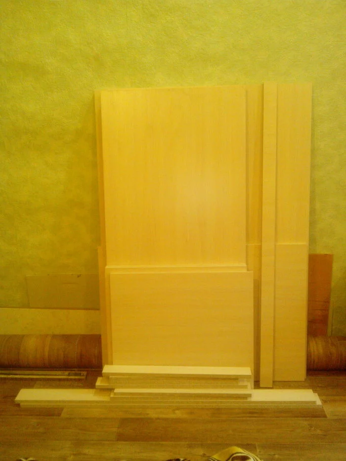 Cabinet-sofa with a large storage space from an old Soviet sofa - Needlework with process, With your own hands, Furniture, Sofa, Box, Storage, Furniture made of laminated chipboard, Longpost, My