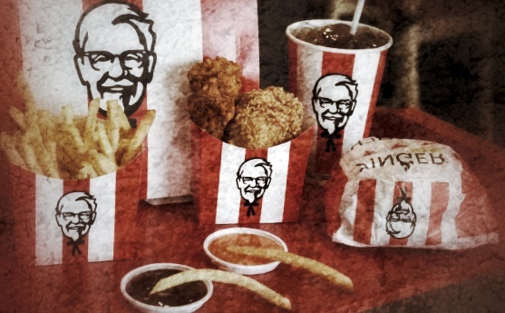 KFC everything! - KFC, Catering business, Creative, Tasty and period