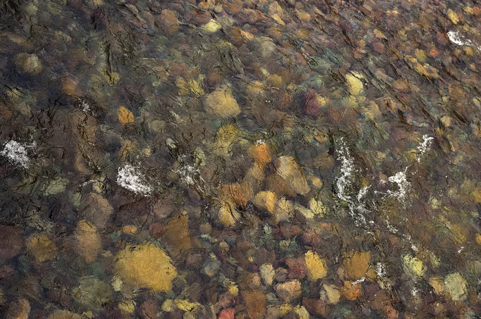 river pebbles - My, Krasnoyarsk region, Nikon, Siberia, River, Pitfalls