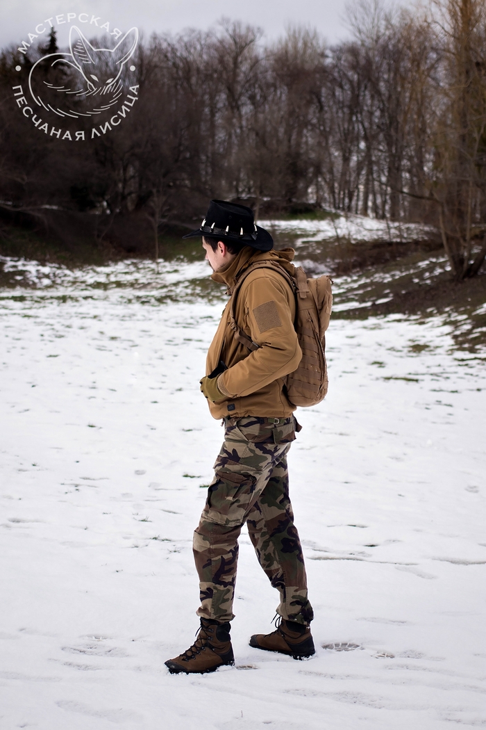 Шляпа "Крокодил Данди" Шляпа, Австралийская шляпа, Ручная работа, Своими руками, Рукоделие без процесса, Длиннопост