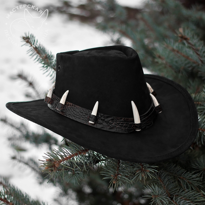 Шляпа "Крокодил Данди" Шляпа, Австралийская шляпа, Ручная работа, Своими руками, Рукоделие без процесса, Длиннопост