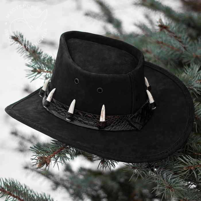 Шляпа "Крокодил Данди" Шляпа, Австралийская шляпа, Ручная работа, Своими руками, Рукоделие без процесса, Длиннопост