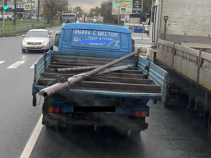 We recruit very strong people - Lettering on the car, Saint Petersburg