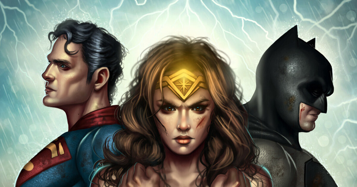 Justice woman. Супермен и чудо женщина Инджастис 2. DC Бэтмен Супермен чудо женщина. Лига справедливости арты. DC Бэтмен Супермен чудо женщина арт.