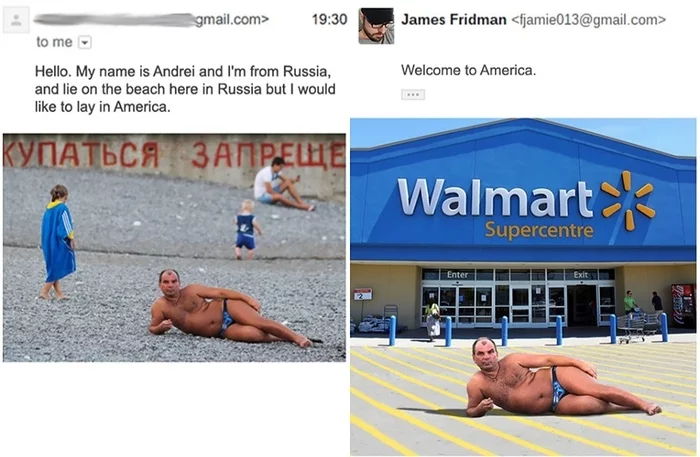 Welcome to America - The photo, Photoshop master, Humor, Screenshot, Walmart