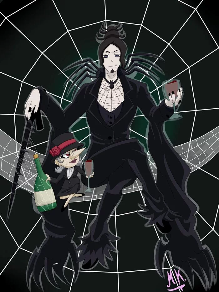 Arachne and Mosquito - Rule 63, Soul eater, Mosquito, Arachne, Anime