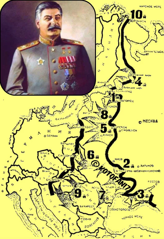 10 Stalinist blows, or About the role of Stalin in the Great Victory - My, Stalin, Repeat, The Great Patriotic War, Movies, Longpost, The Second World War