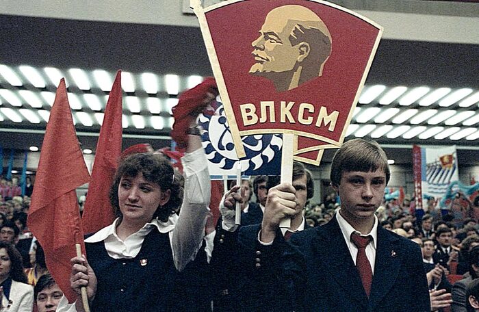Komsomol members of the USSR with a holiday! - My, Komsomol, Youth, the USSR, Made in USSR, Childhood in the USSR, Victory, Past, Retro