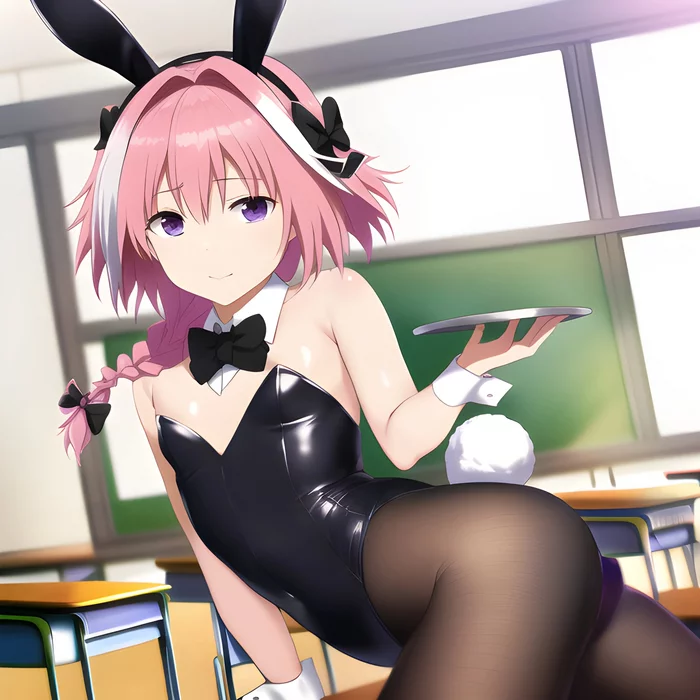 Astolfo - NSFW, Its a trap!, Anime, Anime art, Trap Art, Anime trap, Fate, Astolfo, Femboy, Bunnysuit