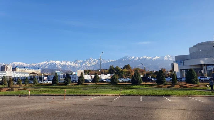 First impressions of Alma-Ata - My, Almaty, The mountains, Almaty mountains, First impression