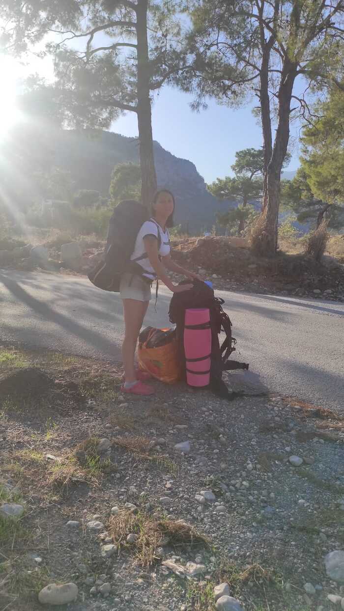 Along the Lycian, Lycian path, we walked with a backpack ... - My, Lycian Trail, Turkey, Hike, The mountains, Туристы, Adventures, Longpost