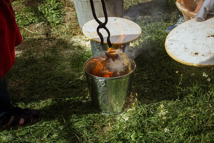 A small photo report from the potters festival, August 2022, Skopin - My, Ryazan Oblast, Skopin, Outskirts, Pottery, Burning, Master Class, The festival, Clay, Longpost