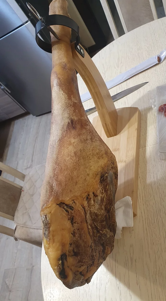 Continuation of the post Own jamon - My, Jamon, Pork, Food, Yummy, Import substitution, With your own hands, Longpost, Reply to post