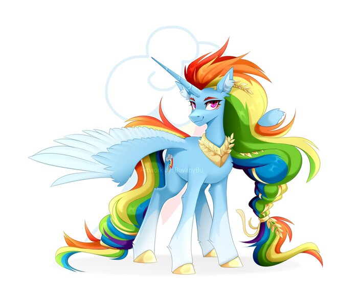  My Little Pony, , Rainbow Dash, Buvanybu
