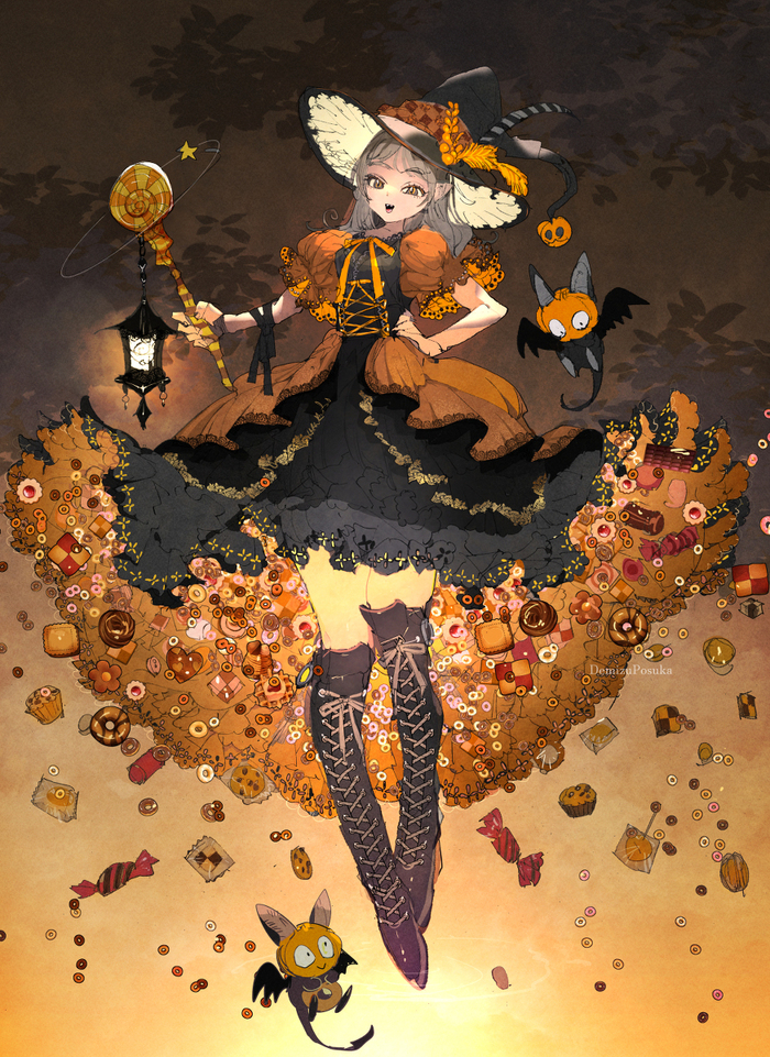  , , Anime Art, Yakusoku no Neverland, Emma (Yakusoku no Neverland), Norman (Yakusoku no Neverland), Ray (Yakusoku no Neverland), Demizu Posuka, , , , Jackolantern, , ,   , , Animal Ears, 