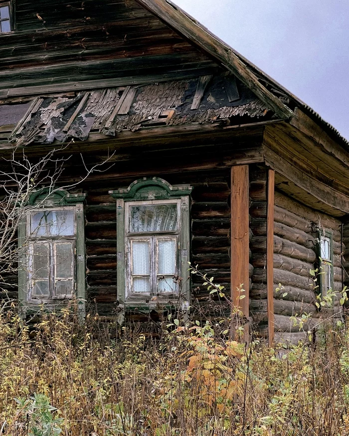 Rural ashes straight from the Tver region - My, Travel across Russia, Travels, Tourism, Russia, Wooden house, Tree house, Izba, Outskirts, Tver region, Village, House, Longpost, The photo