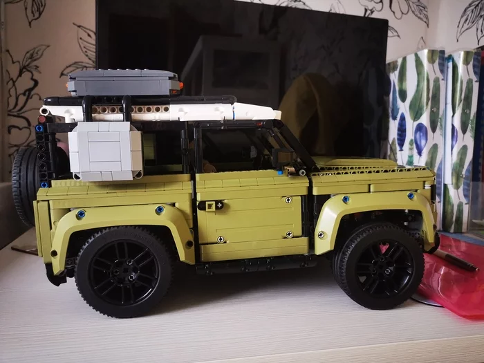 Проблема с Land Rover Defender. Нужна помощь - Моё, LEGO technic, Land Rover, Длиннопост