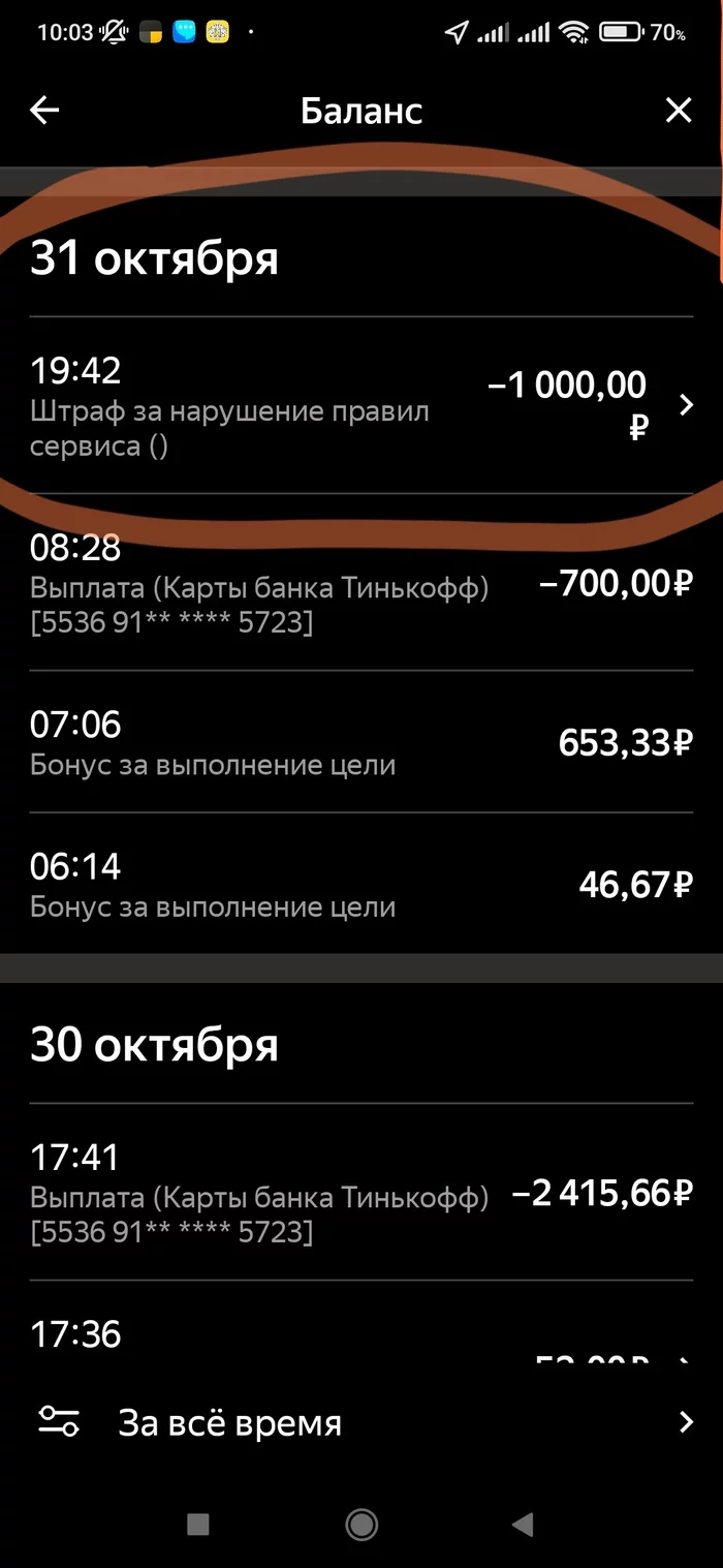 Как Яндекс возможно из-за технической ошибки дал курьеру штраф - Моё, Яндекс, Яндекс про, Курьер, Служба поддержки, Длиннопост