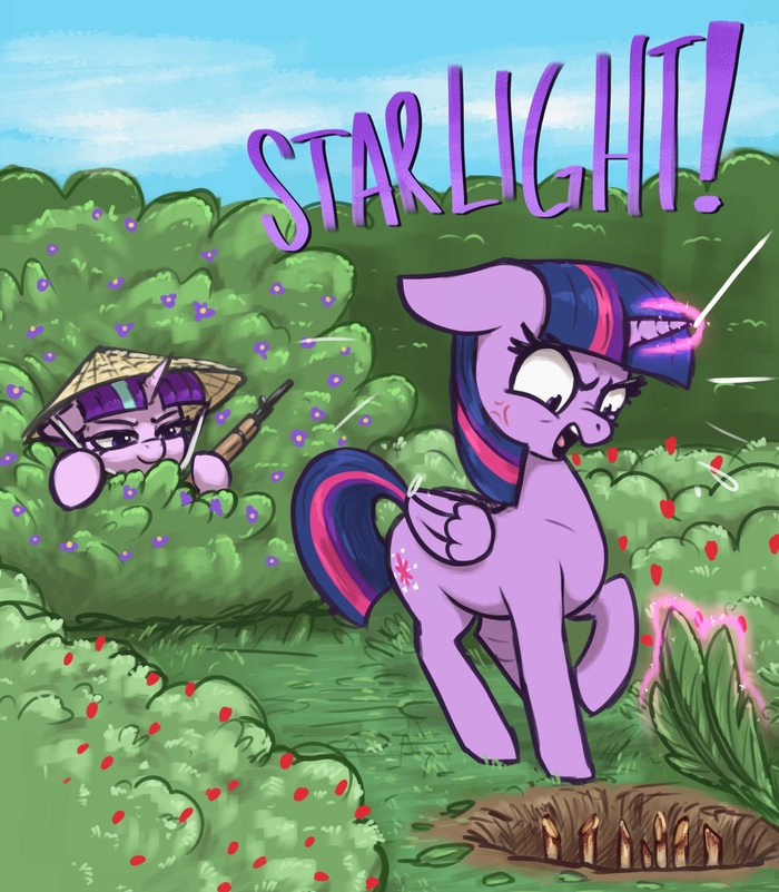   My Little Pony, Ponyart, Twilight Sparkle, Starlight Glimmer, T72b ()