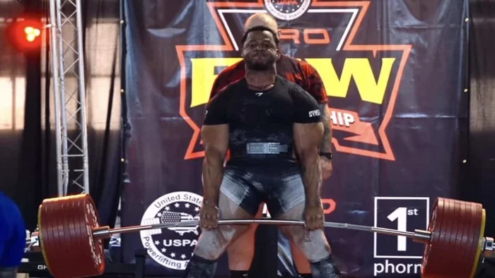 Jamal Brauner pulls 500kg with straps - Sport, Workout, Powerlifting, Deadlift, Squats, Vertical video, Video, Longpost