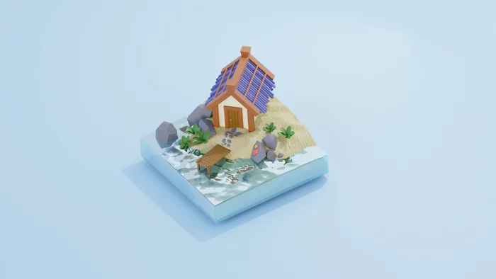 Учусь основам blender - Моё, Начинающий художник, Digital, Blender, 3D