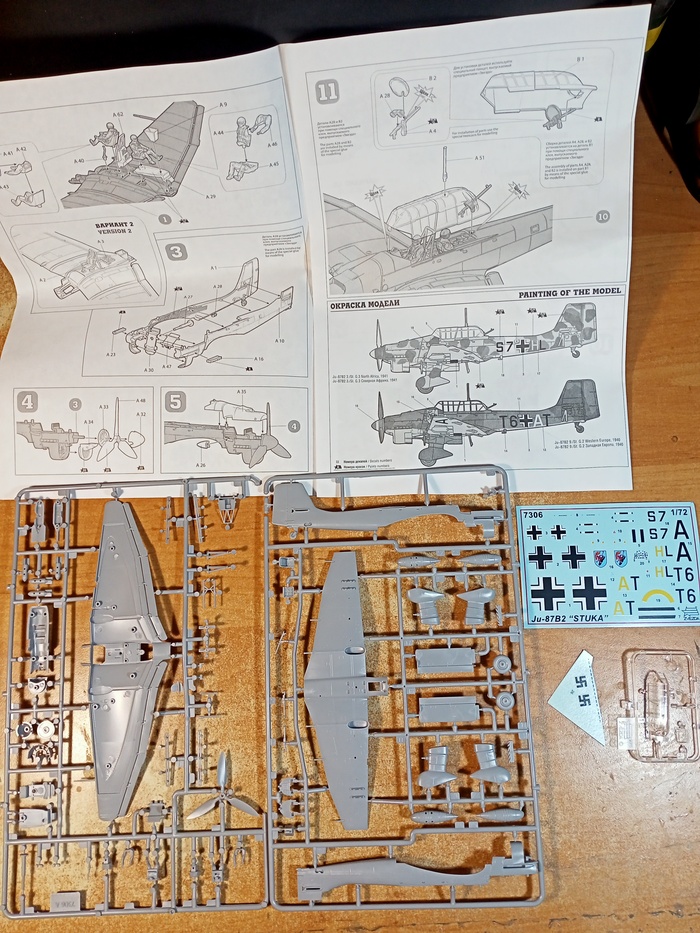 Junkers Ju.87B-2 Stuka (1/72 Zvezda).     , ,  , , ,  ,  ,   , , ,   , , , ,  , , , , , , 