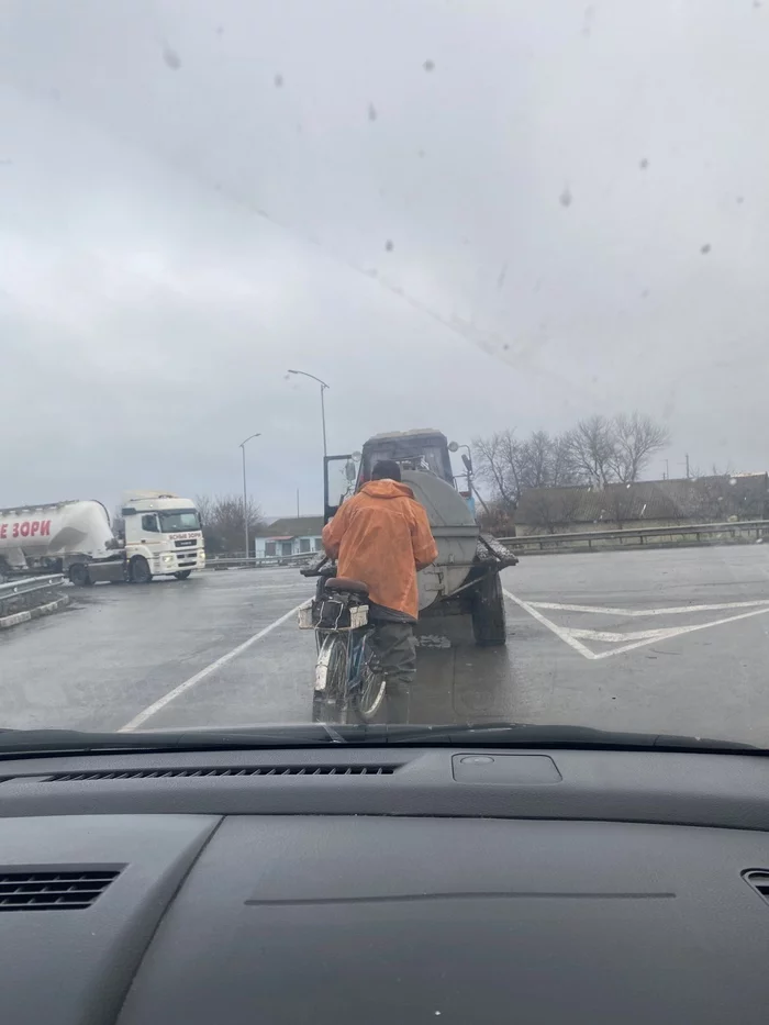 The most interesting cork - My, Car, Road