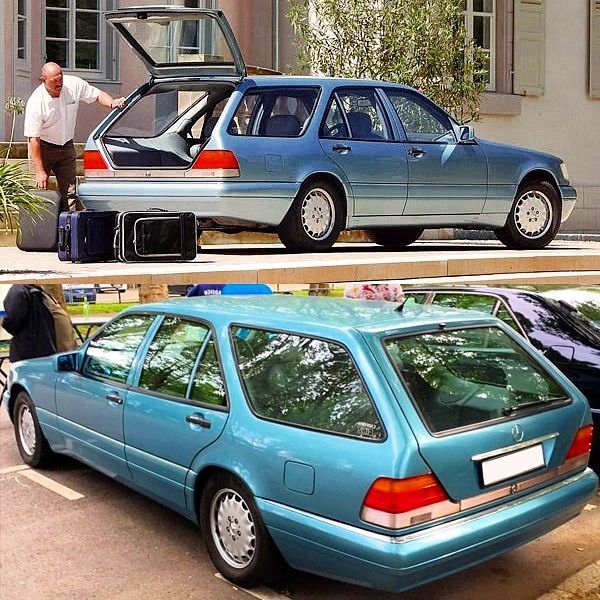 Mercedes-Benz S500T station wagon (W140, MY 1994) converted by Binz & CADFORM - Mercedes, Transport, Tuning, Motorists, Auto, Longpost