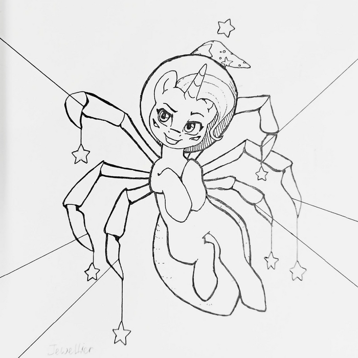  ,     ? My Little Pony, Trixie, Spiderpony