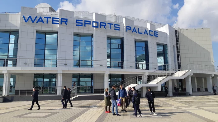 Russia's largest Aquatics Palace opened in Krasnodar - My, Краснодарский Край, Krasnodar, Sport, Master of Sport, Olympic Games, Opening, Sports complex, Video, Youtube, Longpost